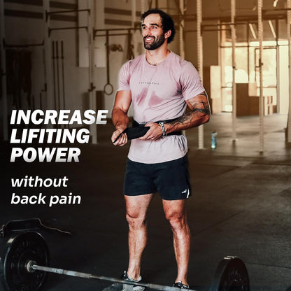 Weight Lifting Belt - Premium Weightlifting Belt for Serious Functional Fitness, Weight Belt, Olympic Lifting - Men & Women Lifting Support, Deadlift Training Belt